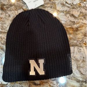 Nebraska Cornhuskers knit hat.